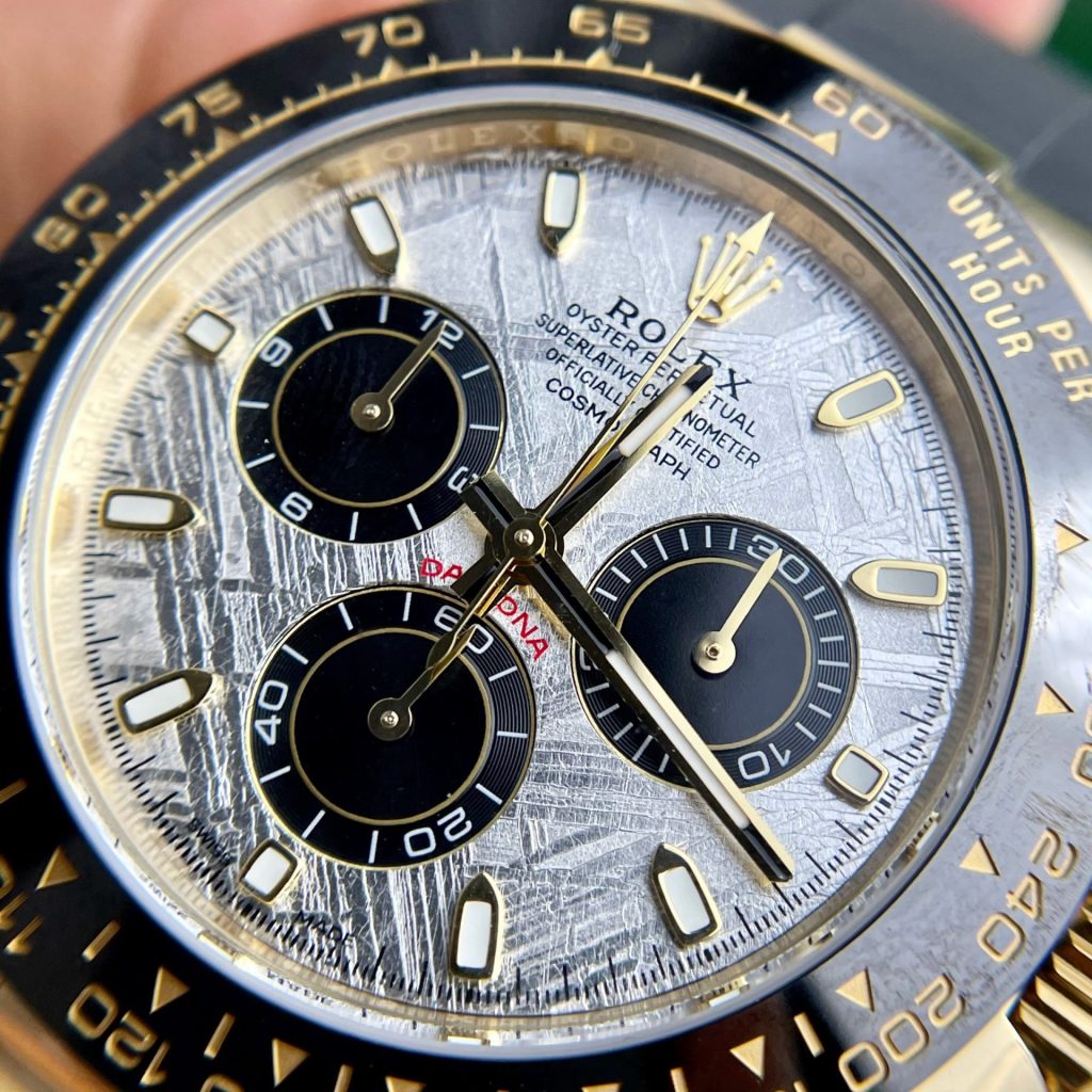 Đồng Hồ Rolex Chế Tác Daytona 116518LN Độ Mặt Thiên Thạch 40mm (1)