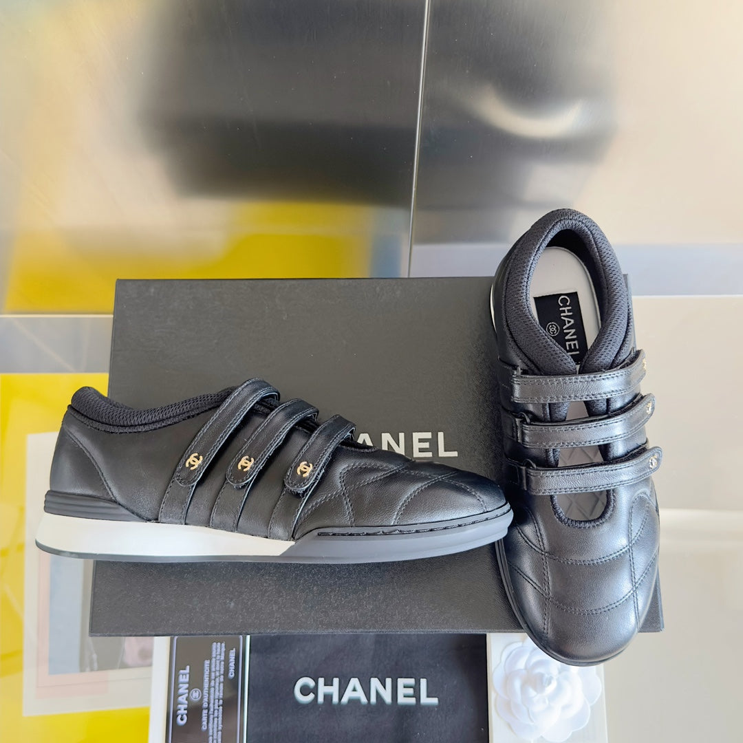 CC MARY JANE SNEAKER IN BLACK LAMBSKIN、mysite、Cacoeks