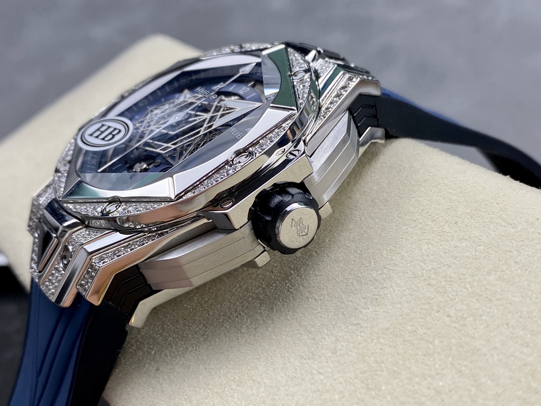 Hublot Big Bang Sang Bleu II Titanium 418.NX.5107.RX.1604.MXM20-fasswatch