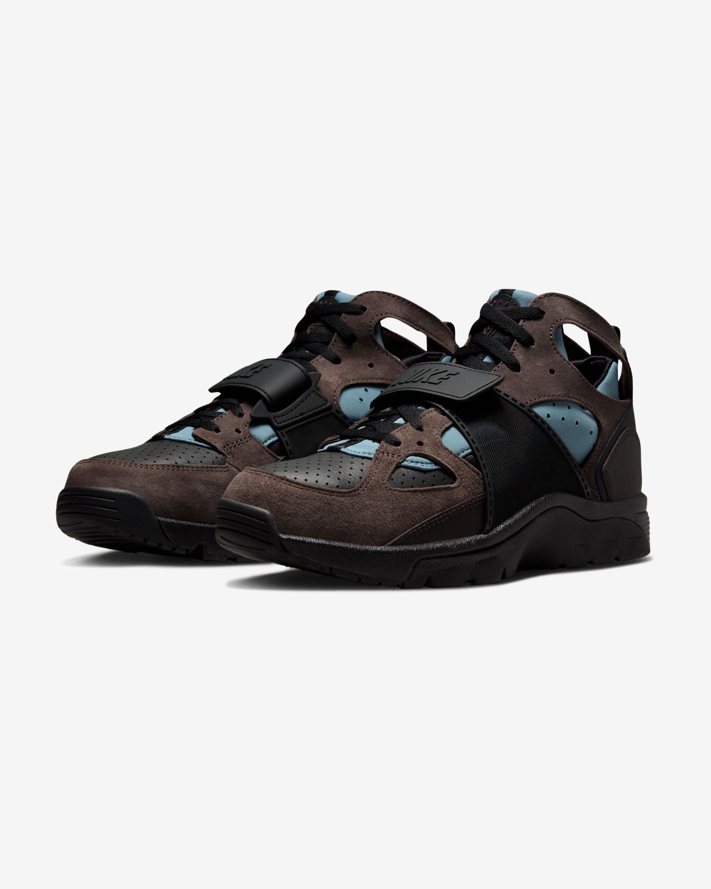 NIKE AIR TRAINER HUARACHE - BLACK/ BAROQUEBROWN