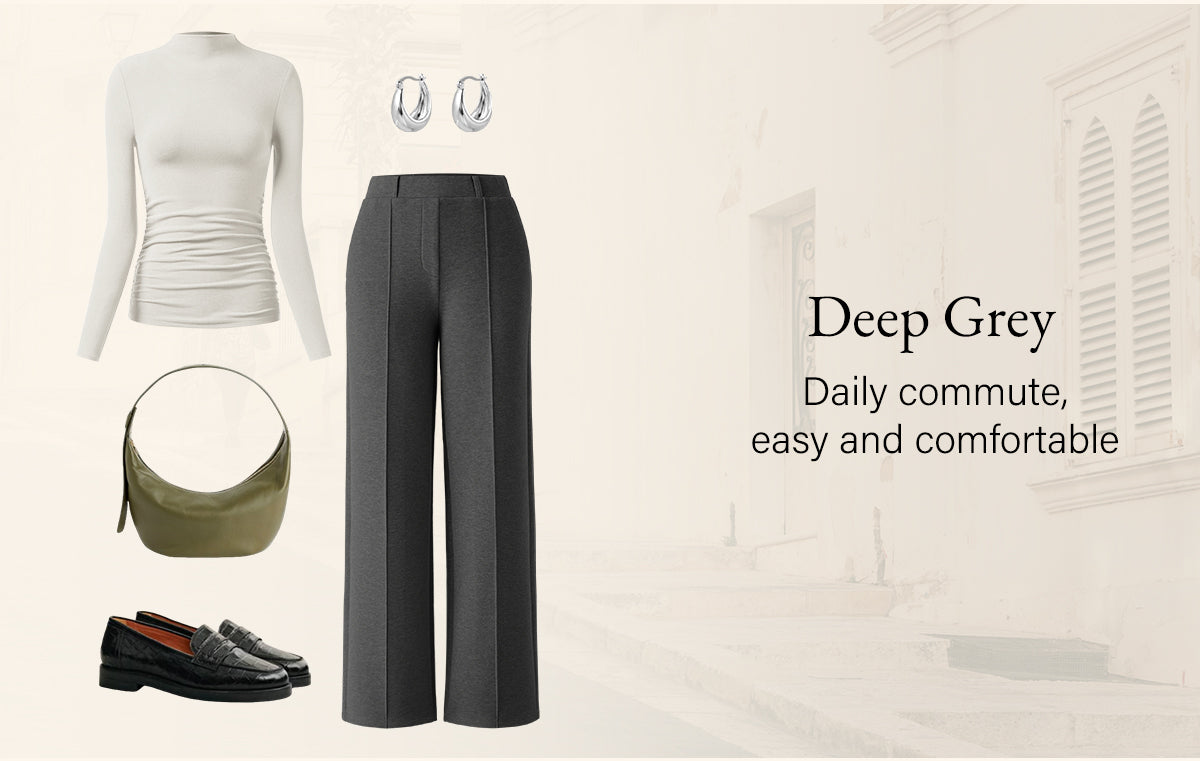Deep grey color, easy and comfortable for daily commutes