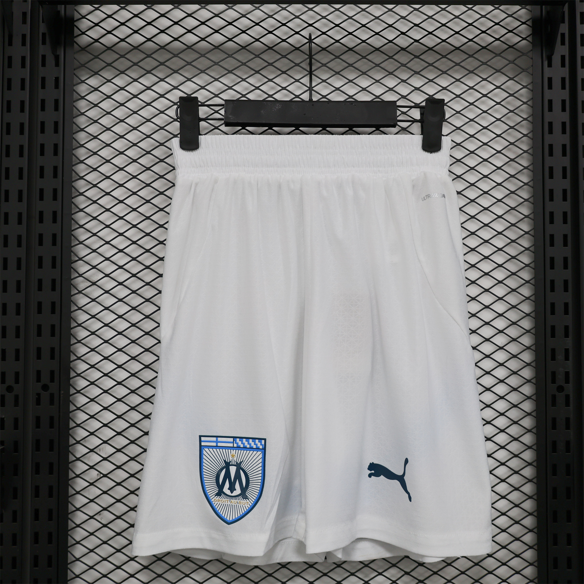 Higojerseys-Marseille 24-25 Home Shorts - Player Version