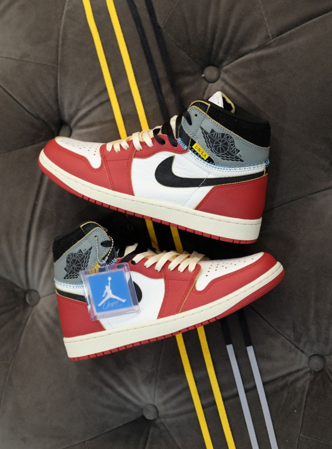 Air Jordan 1 Retro High OG SP Union LA Chicago Shadow、JORDAN、Cacoeks