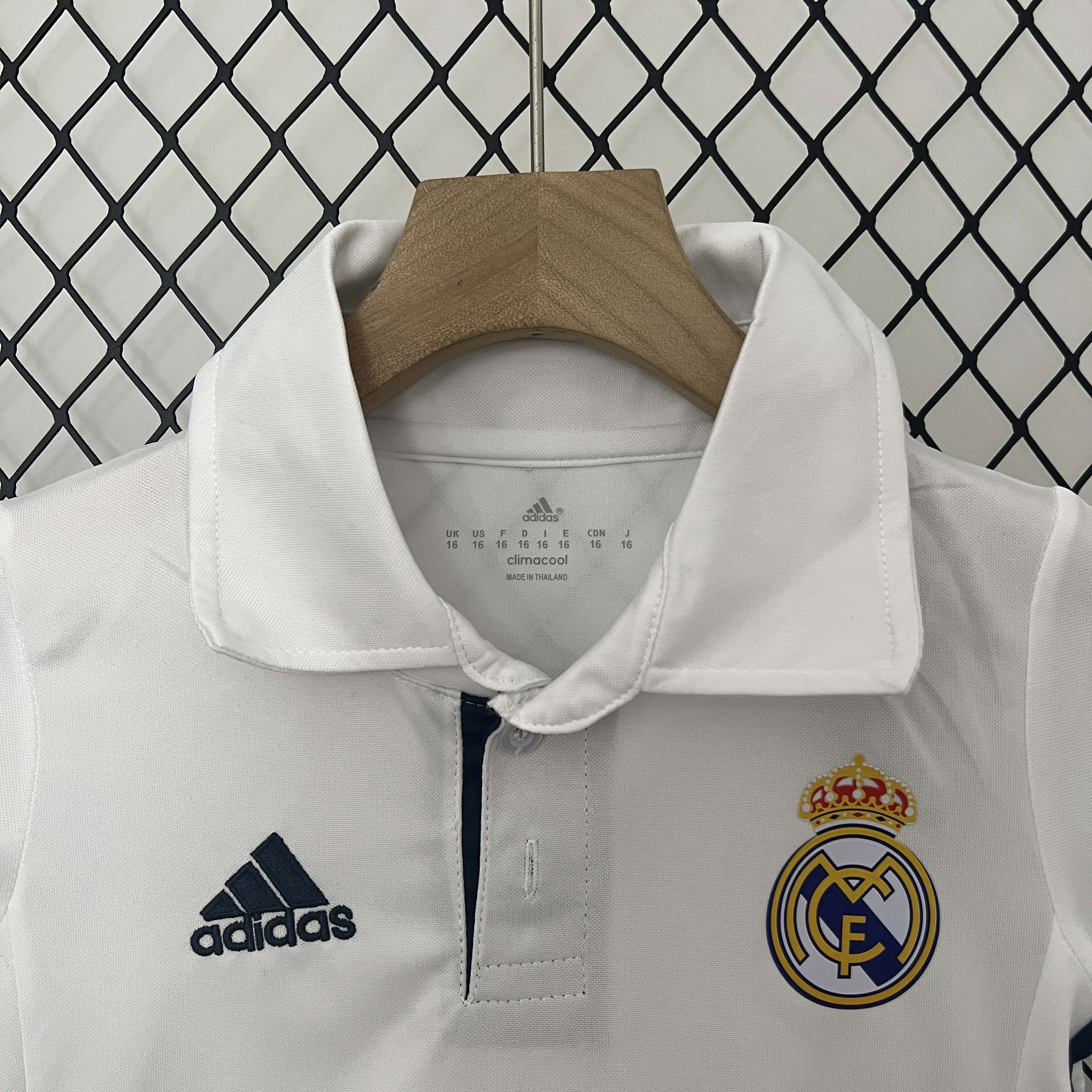 2016/2017 Retro Real Madrid Home Football Shirt 1:1 Thai Quality Kids Size:football jersey mysite: unitedjerseyfootball 邓江浪:football