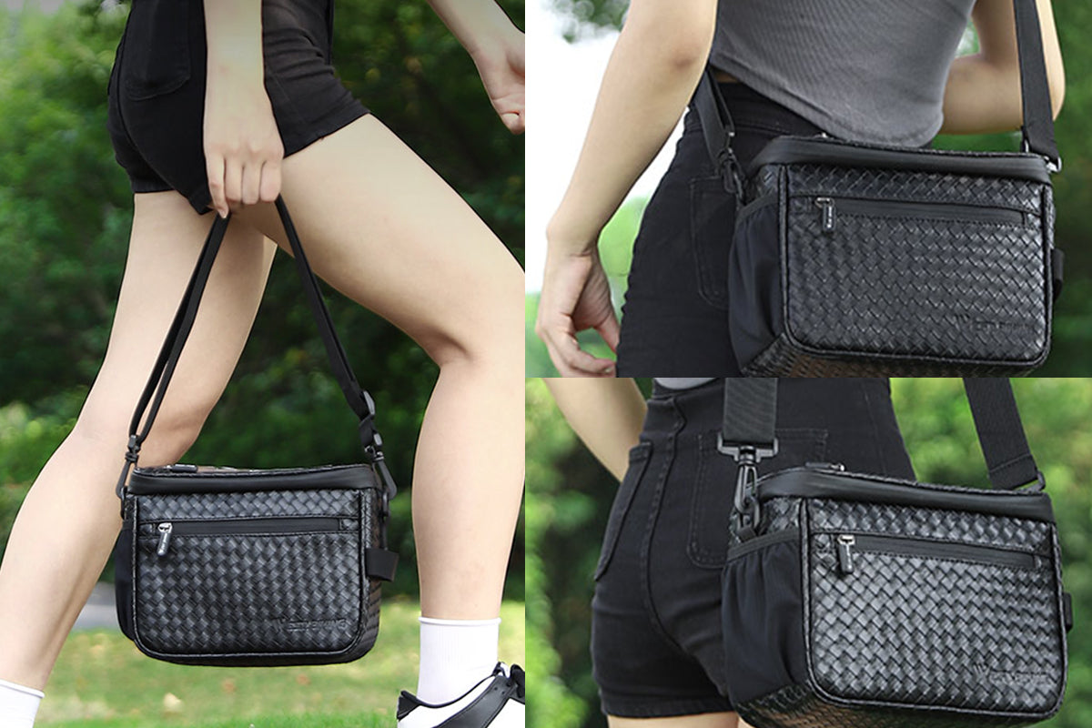 Electric Bike Handlebar Bag Bicycle Front Bag Storage Bag with Shoulder Strap、mySite、bearsvspackers