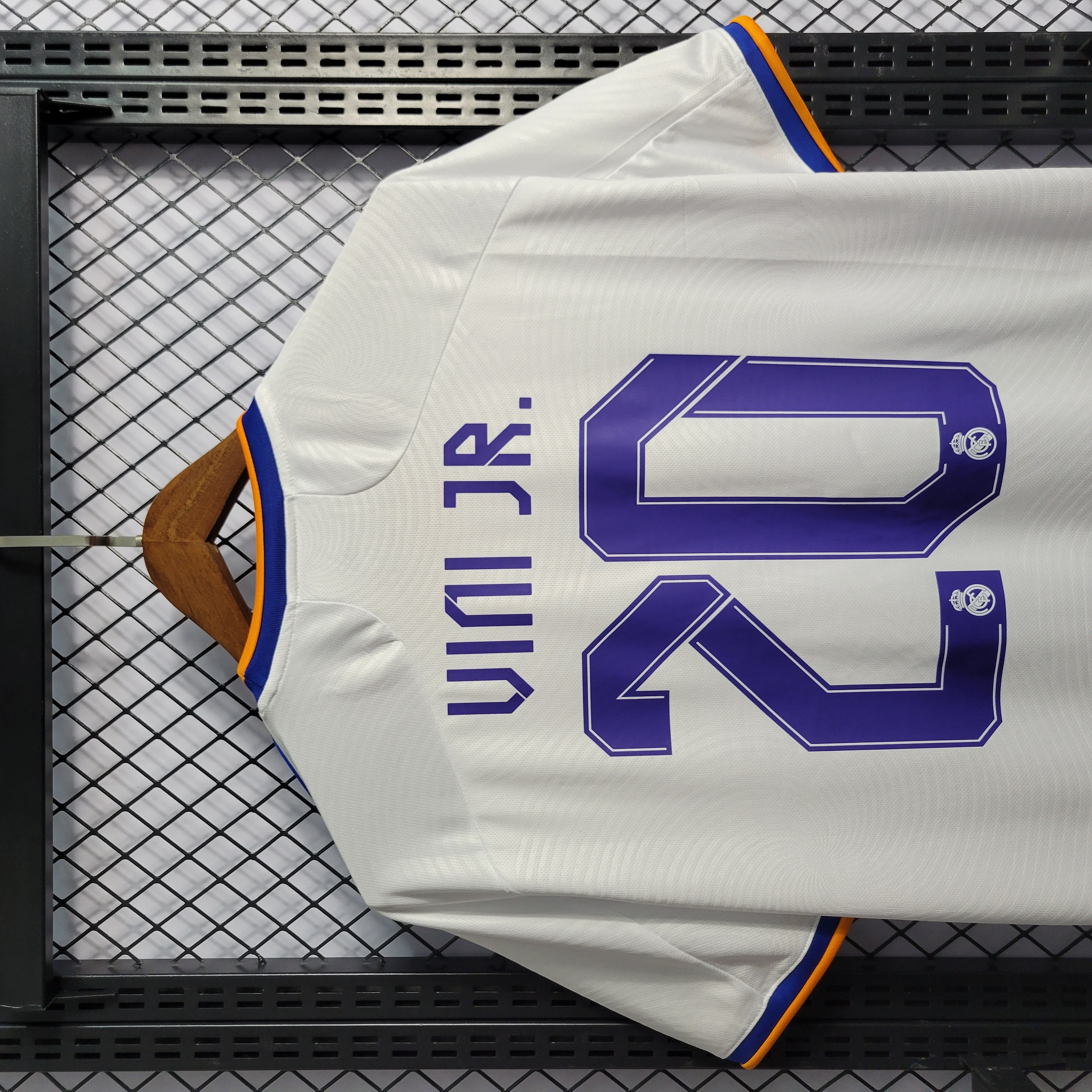 ManixJersey.com | Retro Real Madrid 21-22 Home Stadium Jersey - Champions League Final -Customize Name, Number and Patch | Worldwide Shipping