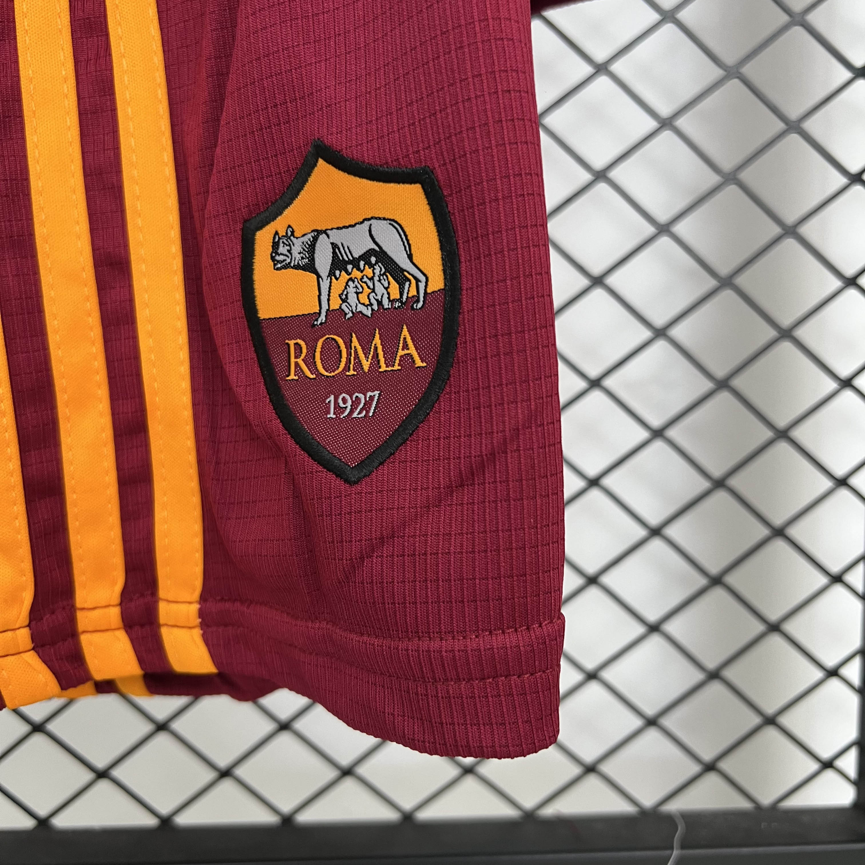 2025/2026 Roma Home Soccer Jersey 1:1 Thai Quality Kids Size:football jersey mysite: unitedjerseyfootball 邓江浪:football