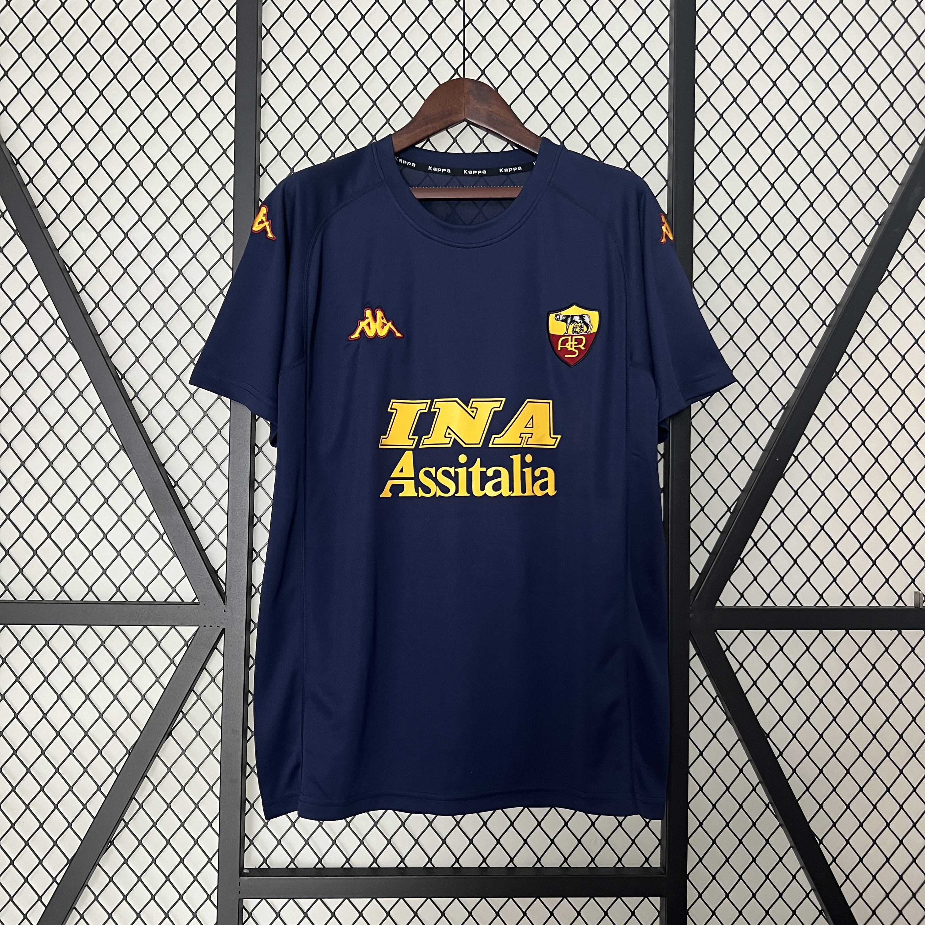 Higojerseys-Retro Roma 2000-01 Third Jersey