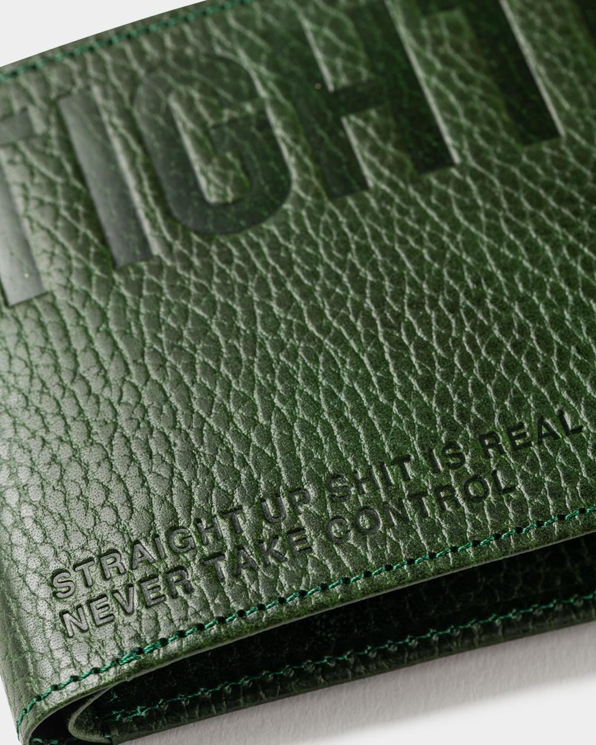 TIGHTBOOTH 25S/S LEATHER BIFOLD WALLET  SS25-A05 