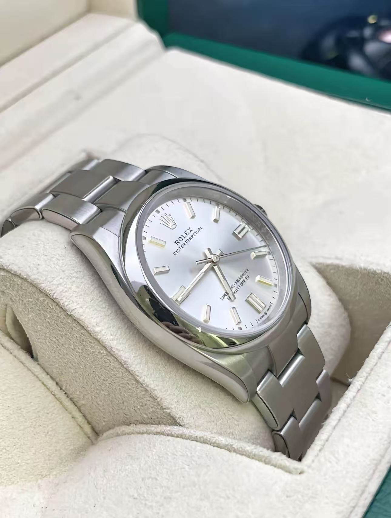 Rolex Oyster Perpetual Ref 134300-0009 Super Clone | Candy Pink Dial | 3230 Swiss Movement