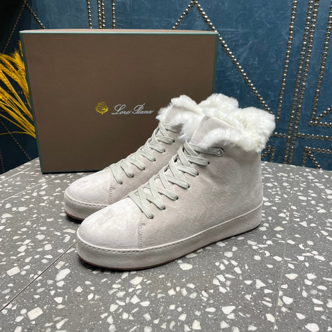 LP WINTER NUAGES HIGH SNEAKERS WHITE LAMBSKIN、mysite、Cacoeks
