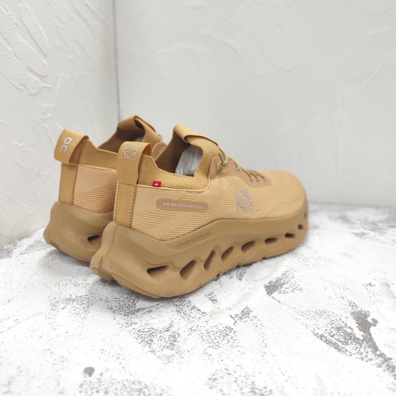 CLOUDTILT SNEAKER IN TORTILLA BROWN RECYCLED POLYESTER、mysite、Cacoeks