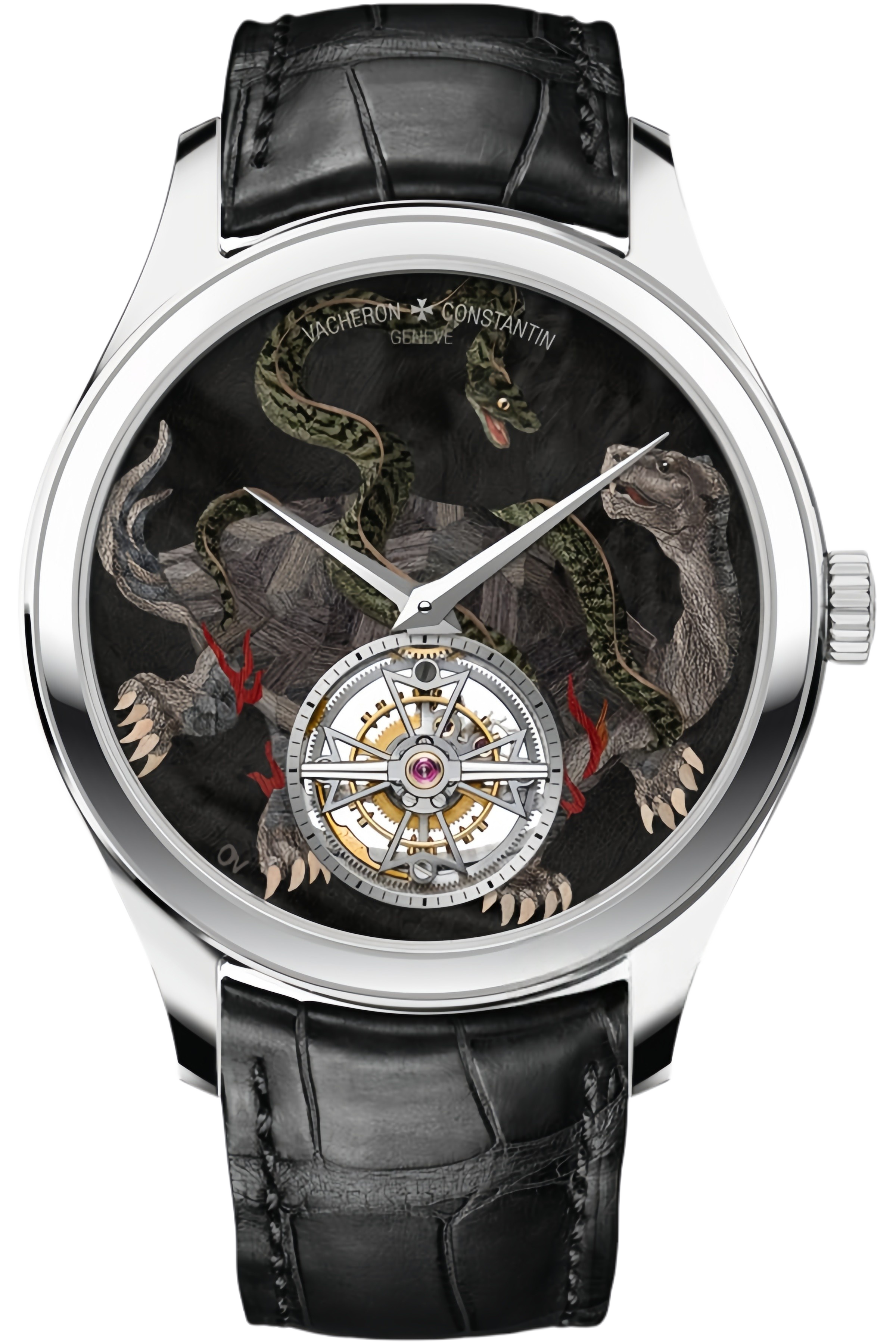 Vacheron Constantin Les Cabinotiers Ref. 6040C/000G-157C Super Clone Watch – White Gold Minute Repeater Tourbillon Fake Replica