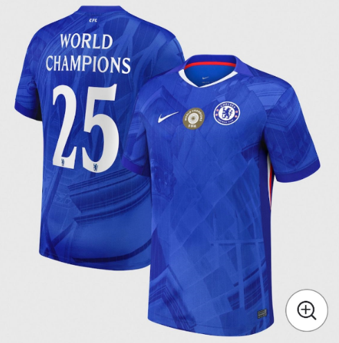 2025/2026 Chelsea Champions Edition Home Football Shirt 1:1 Thai Quality:football jersey mysite: unitedjerseyfootball 邓江浪:football