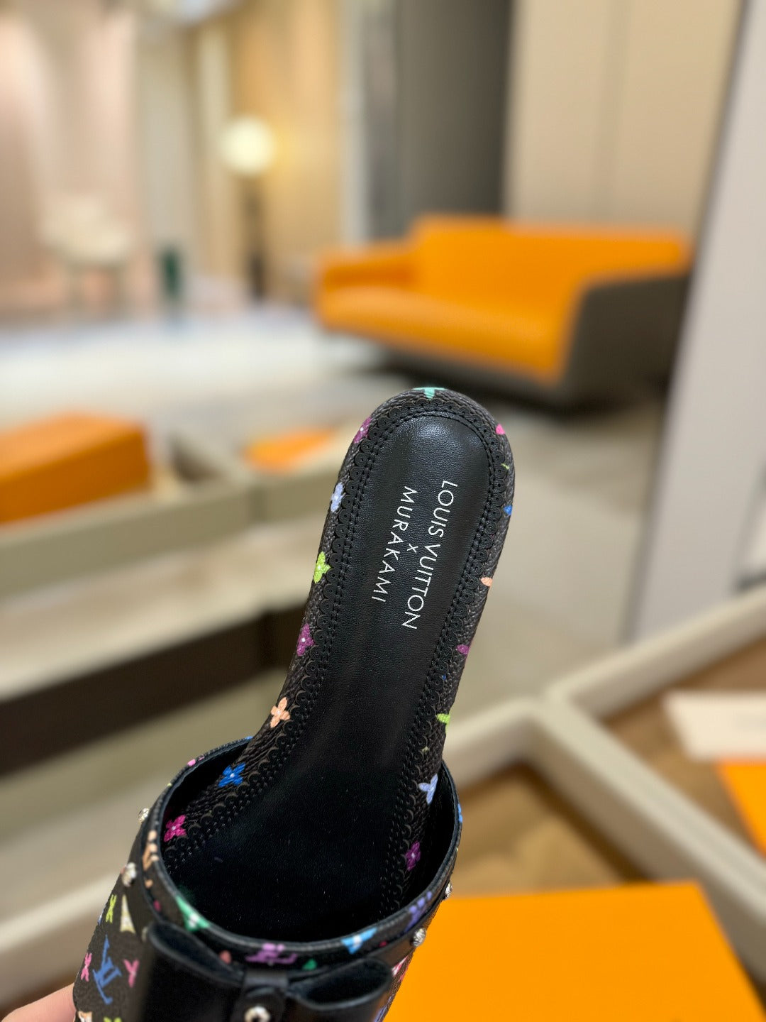 LV X TM 6AM FLAT MULE IN BLACK MONOGRAM CALFSKIN、mysite、Cacoeks