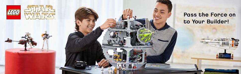 lego death star, darth vader, star wars toys, lego star wars minifigures