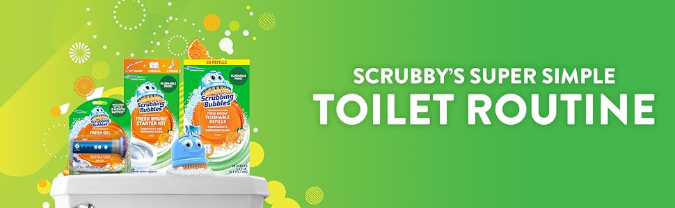 Scrubby's Super Simple Toilet Routine