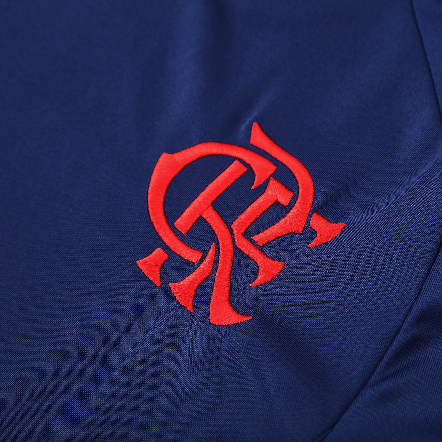 foot-Flamengo 25-26 Training Hoodie Set - Royal Blue Top and Pants