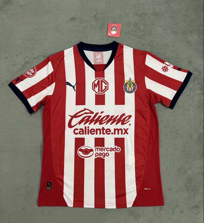 2024/2025 Chivas Home Soccer Jersey-mysite Custom Football Kit- Nextkits
