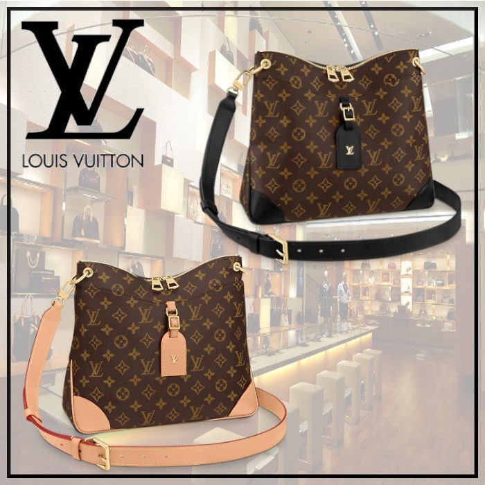 Shop Louis Vuitton MONOGRAM 2021-22FW Odéon MM (M45355, M45352) by Kasamiis  | BUYMA