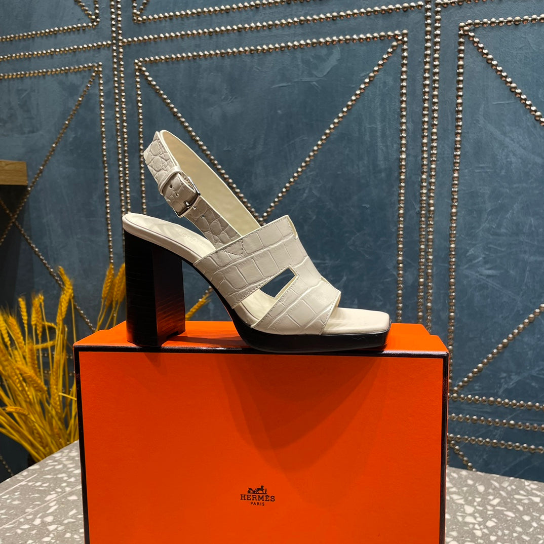 ERIS SANDAL 95 WHITE CALFSKIN、mysite、Cacoeks