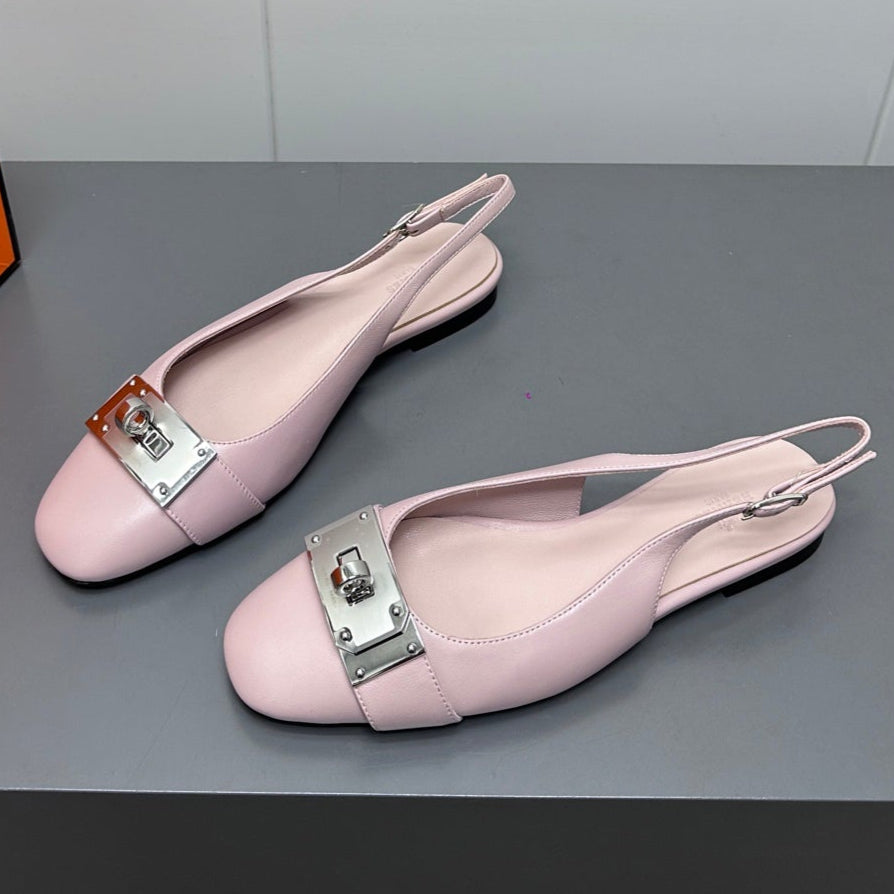 INNOCENTE SLINGBACK IN LIGHT PINK CALFSKIN、mysite、Cacoeks