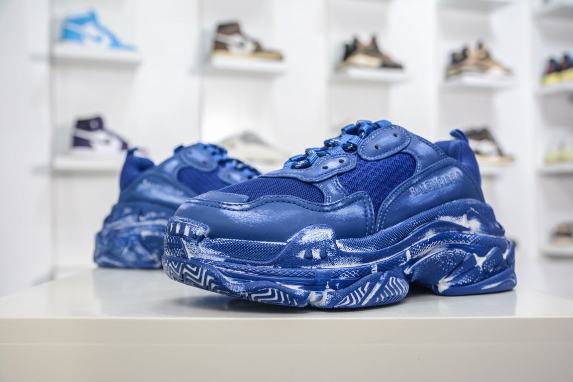 Balenciaga Triple S Sneaker Faded Blue、mysite、Cacoeks