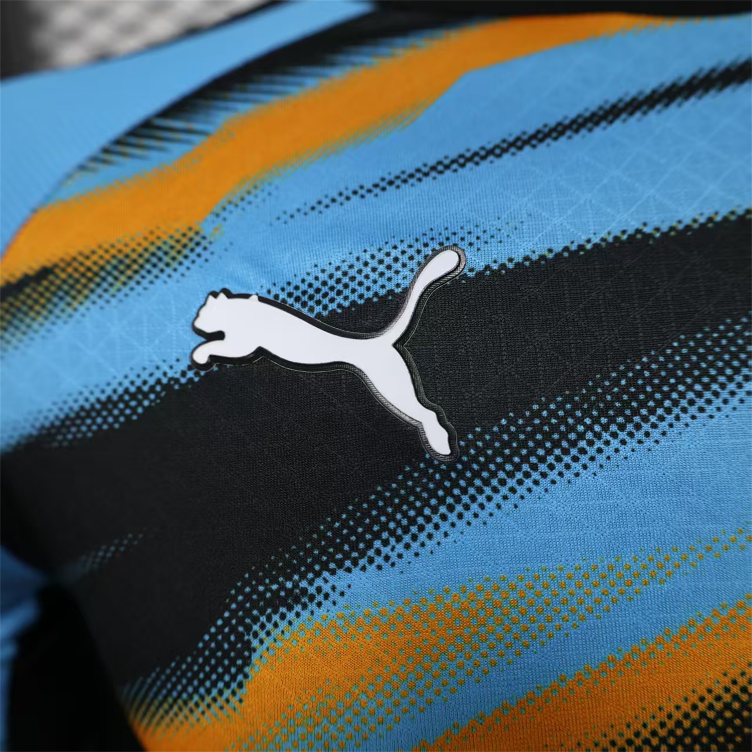 foot-Marseille 25-26 Blue Orange Gradient Training Jersey - Player Version