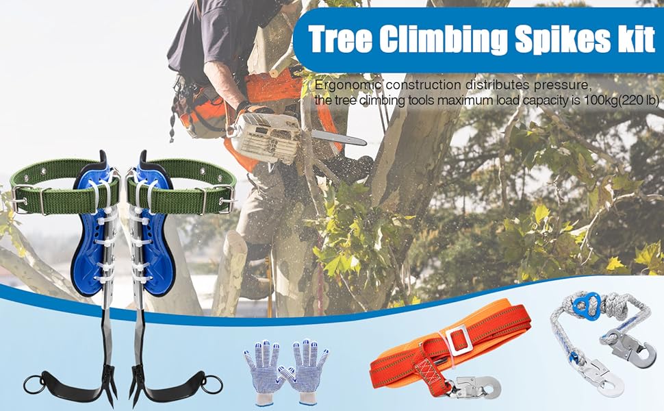tree climbing gear