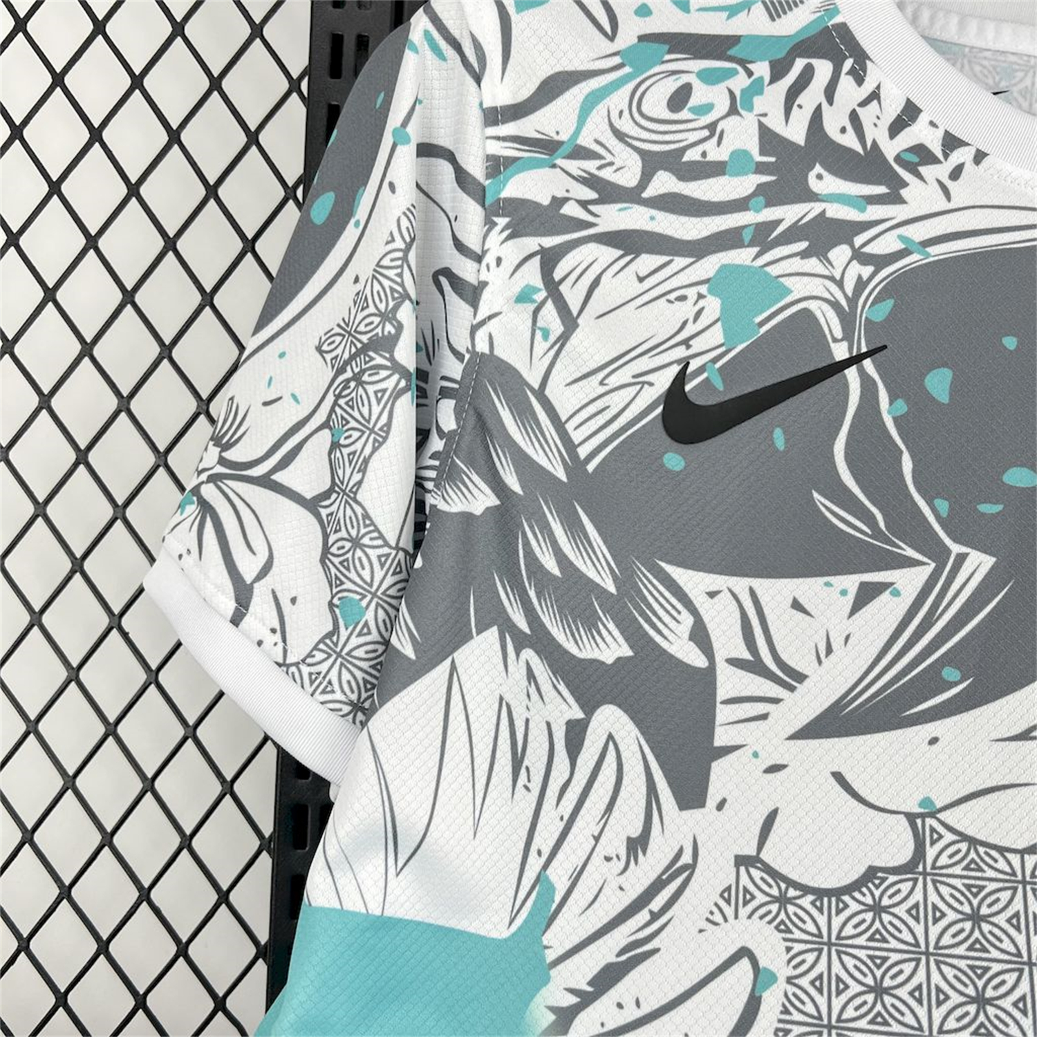 UltraTrikot-Brazil 2025 Blue Macaw Special Edition White Jersey - Fans Version