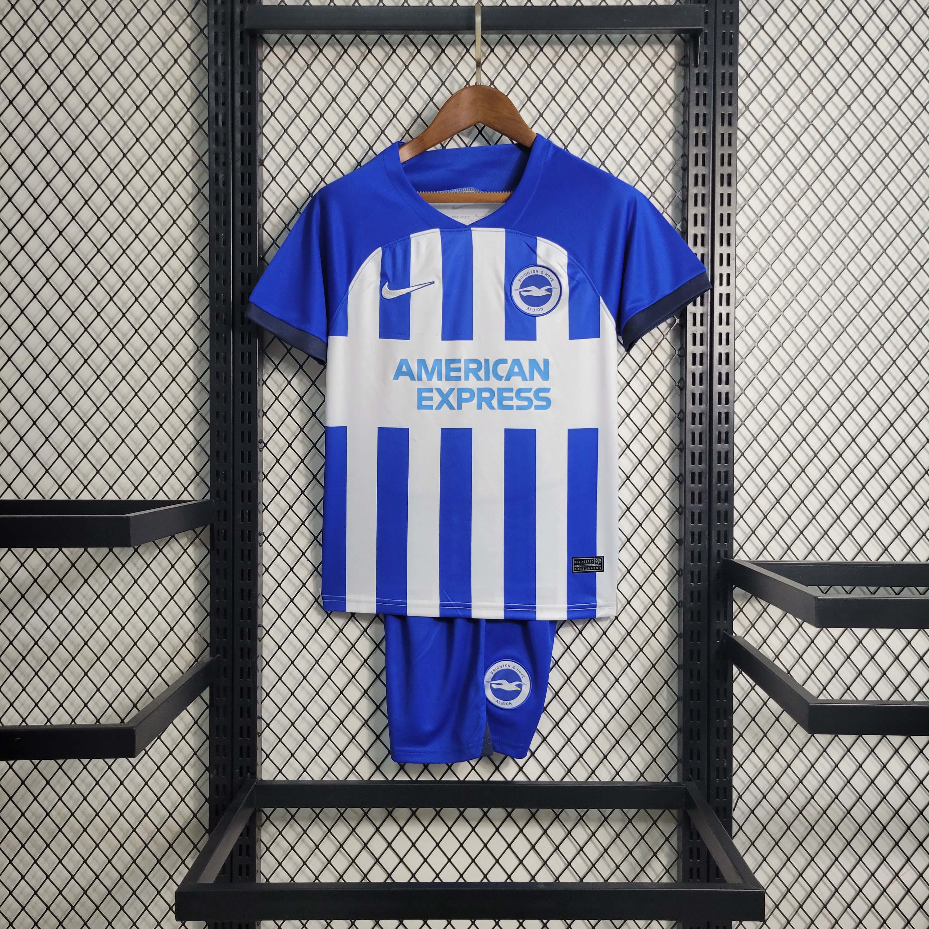2023/2024 Brighton Home Football Shirt 1:1 Thai Quality Kids Size:football jersey mysite: unitedjerseyfootball 邓江浪:football