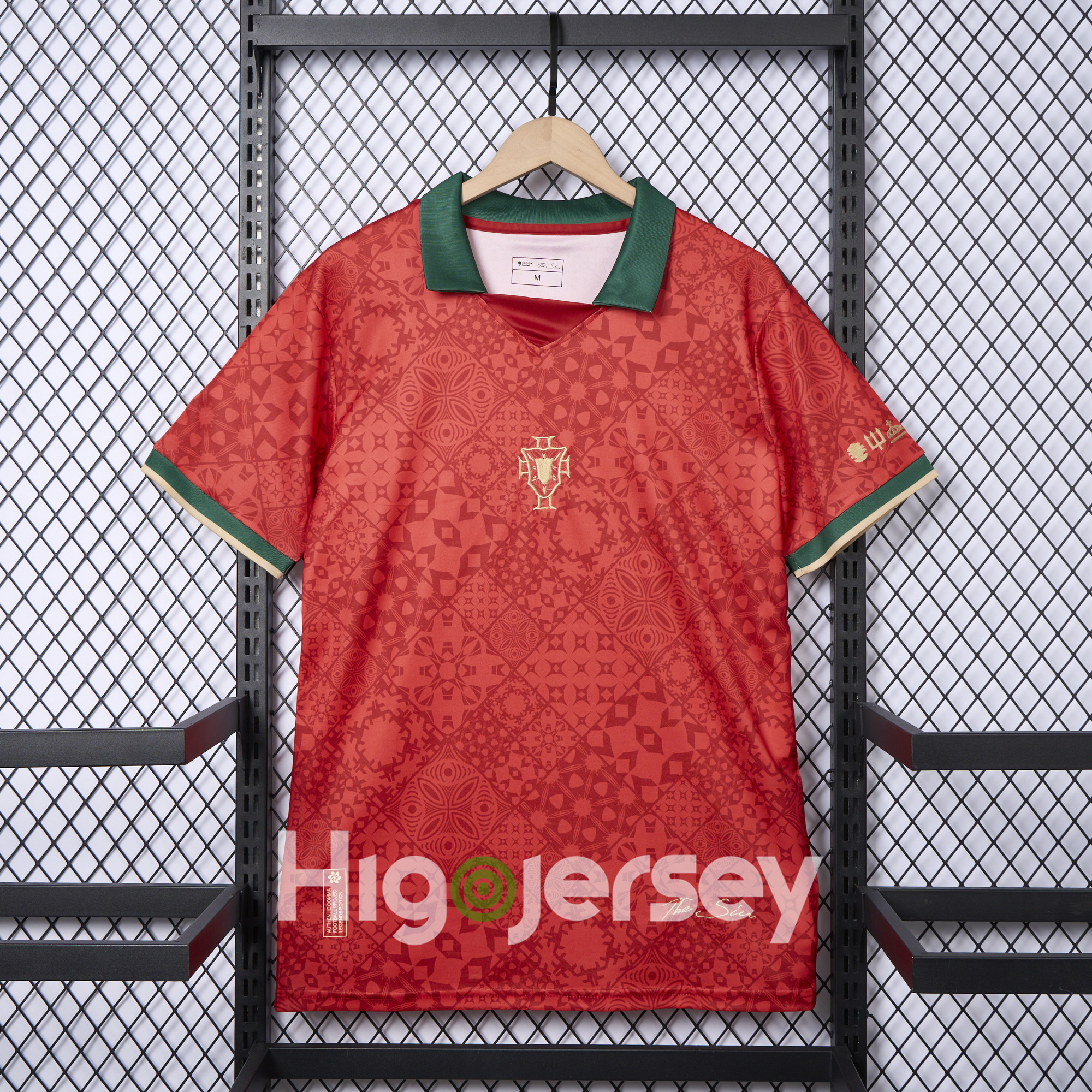 Higojerseys-Portugal 2024-25 COMMA C.Ronaldo Jersey - Fans Version