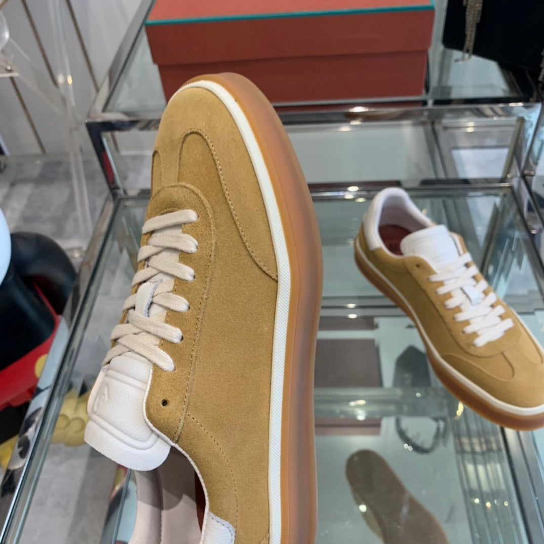 LP TENNIS WALK SNEAKERS CAMEL SUEDE、mysite、Cacoeks