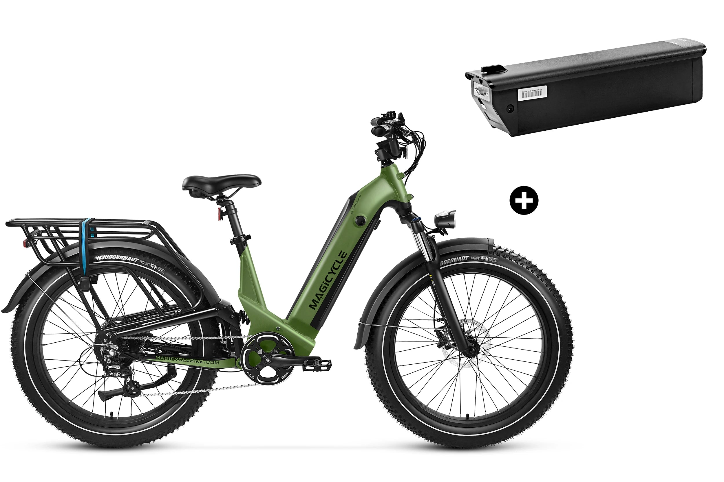 Bundle Sale - Magicycle Deer Step-thru E-Bike With An Extra 20Ah Battery、mySite、bearsvspackers