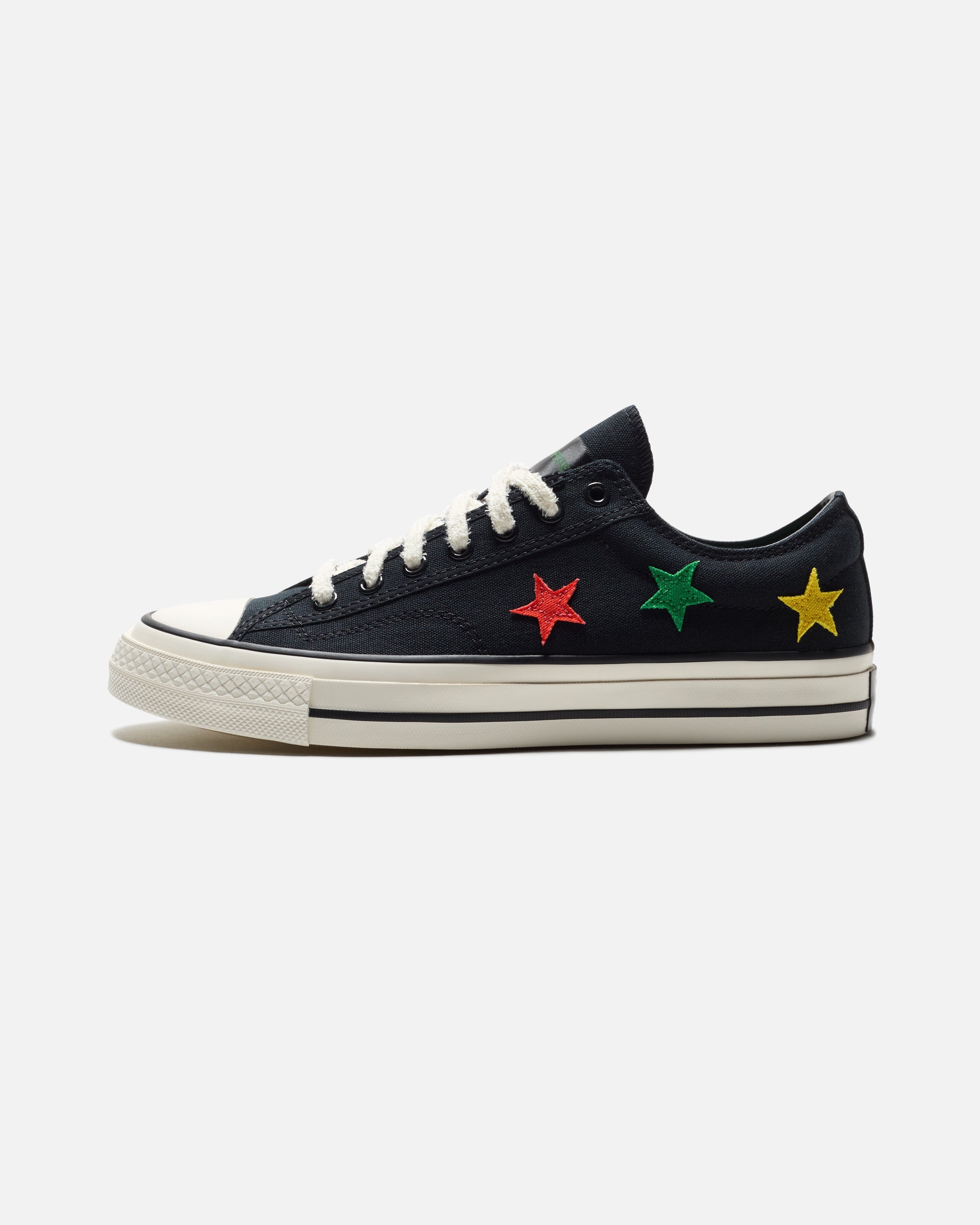 CONVERSE X DAILY PAPER STAR PLAYER 76 OX - BLACK