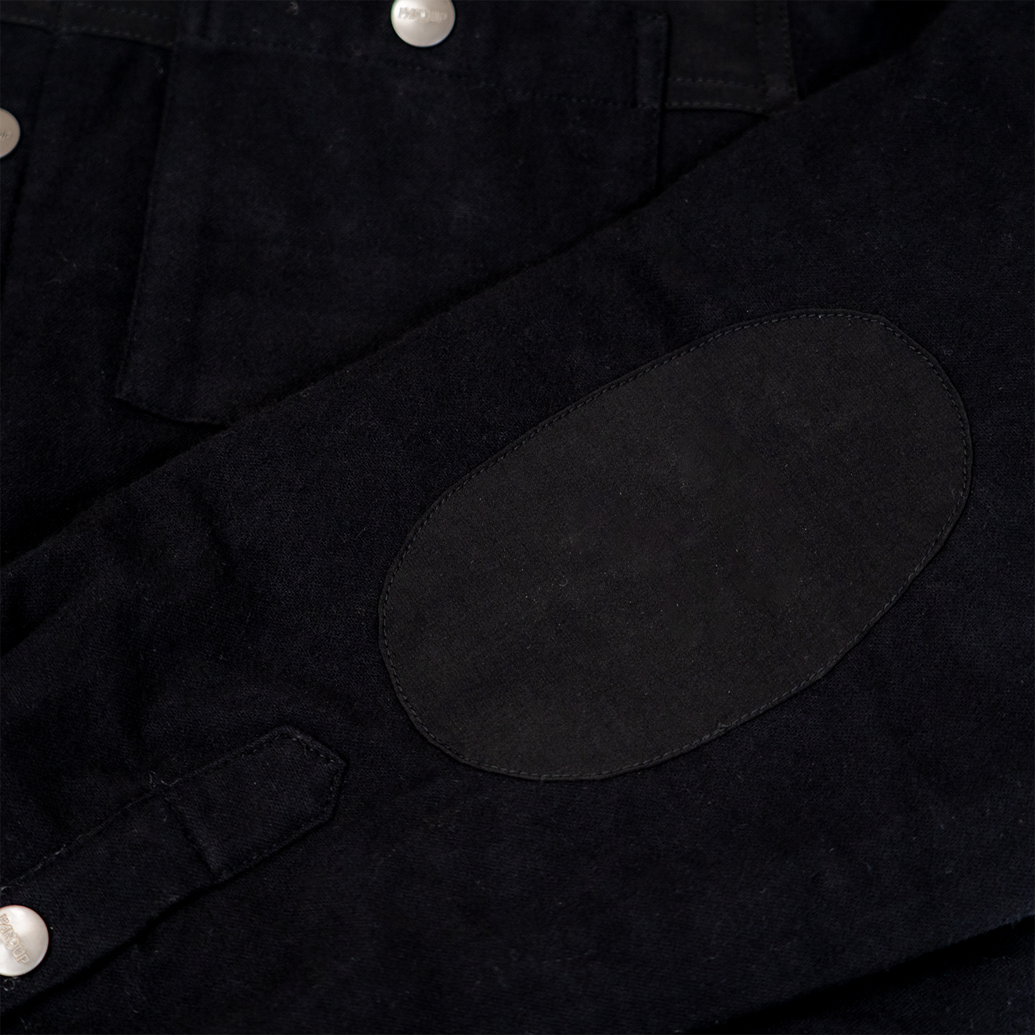 Quilted Shacket - Black on Black、mySite、bearsvspackers