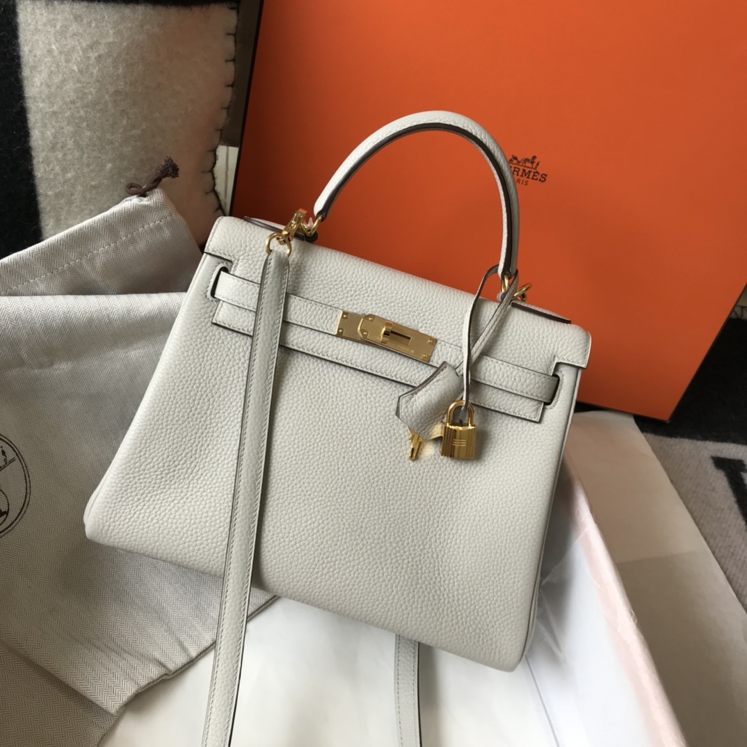 Original Copy Hermes Kelly Togo Leather Handbags More Colors-2