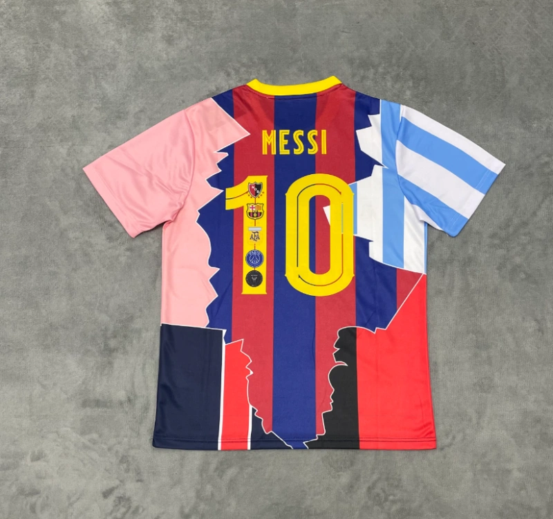 2025/2026 Barcelona Messi special edition football jersey 1:1 Thai quality:football jersey mysite: unitedjerseyfootball 邓江浪:football