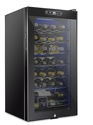 Schmecke 28 bottle wine cooler with lock