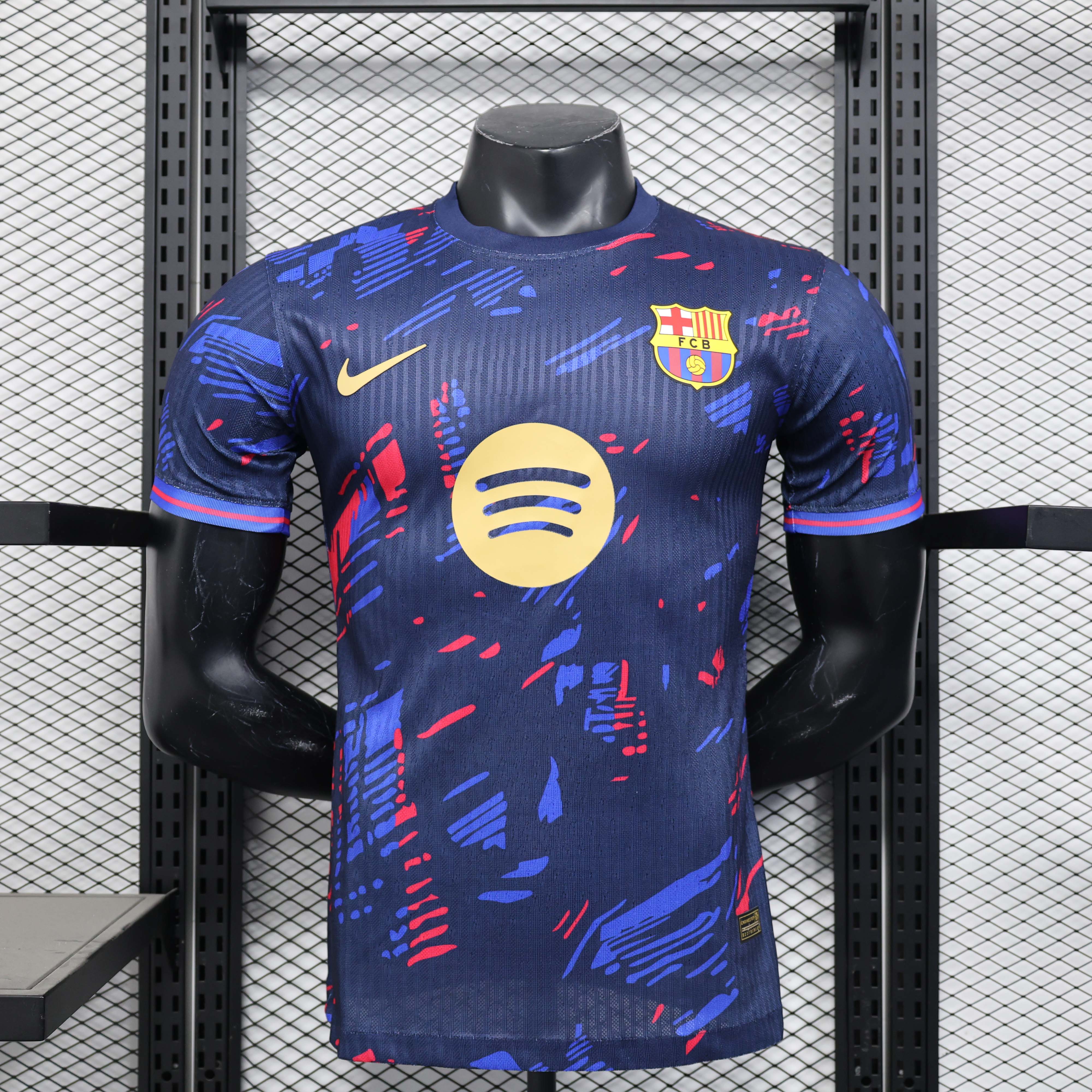 2025/2026 Player Version Barcelona Special Edition Navy blue Football Shirt 1:1 Thai Quality:football jersey mysite: unitedjerseyfootball 邓江浪:football