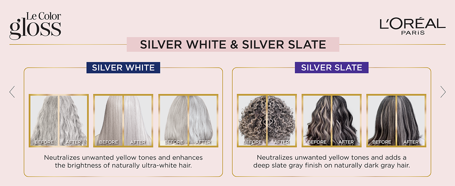 silver white & silver state shades