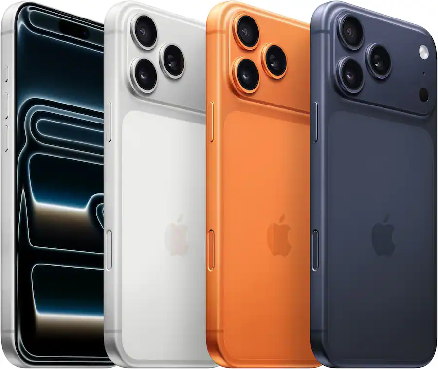 Alt View 6. Apple - iPhone 17 Pro Max 256GB - Cosmic Orange.