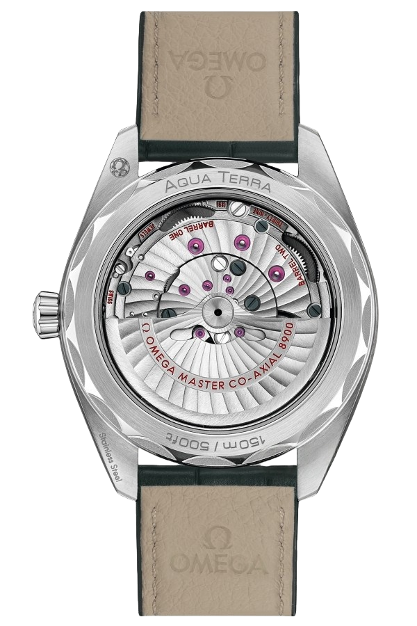 Omega Seamaster Ref. 220.13.41.21.10.001 Super Clone Watch – Grey Dial Leather Strap Fake Replica