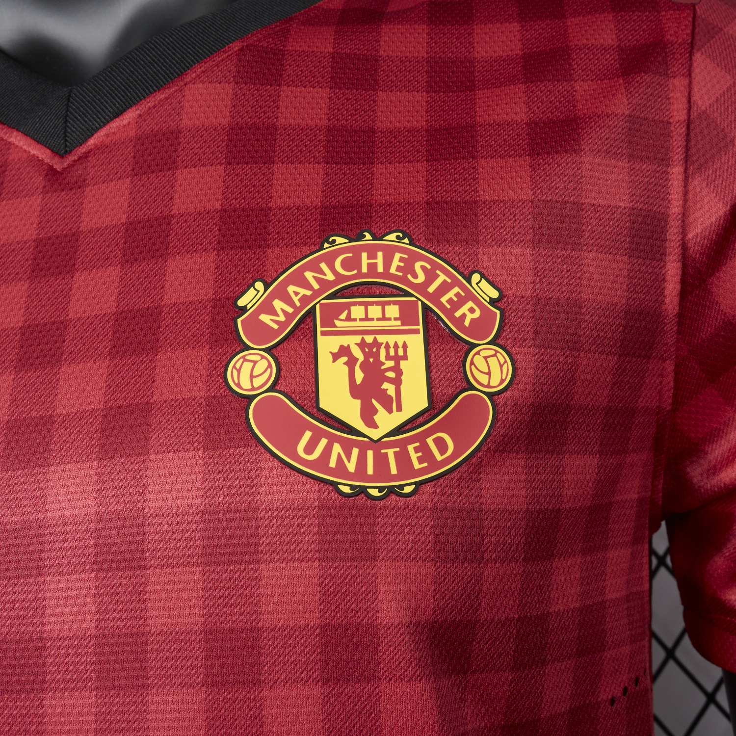 foot-Retro Manchester United 2012-13 Home Jersey - Player Version