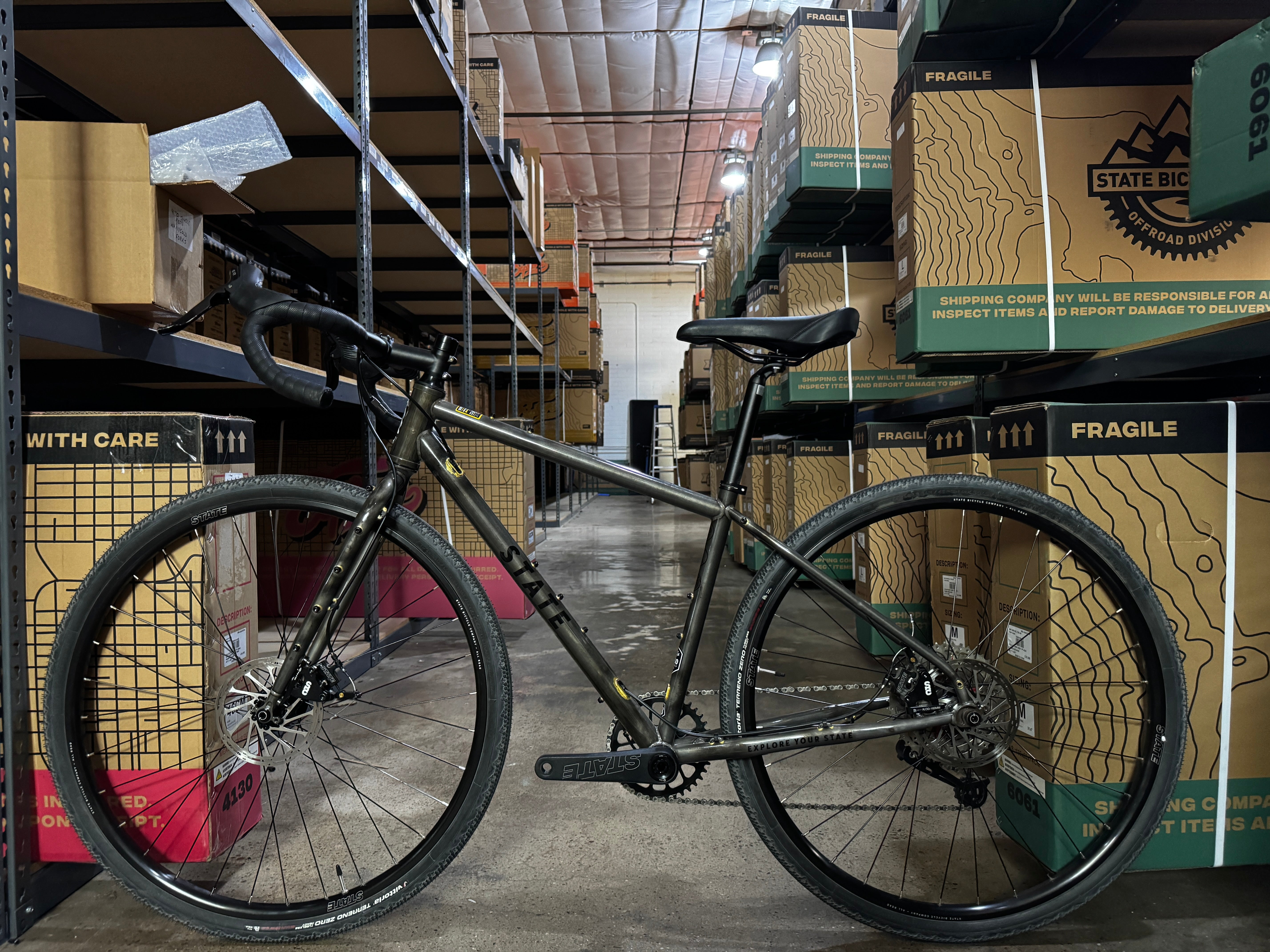 #1307 – 4130 All-Road | Raw Phosphate (12-Speed / UDH) – 700c / Drops (Size XS 43cm, Good Condition)、mySite、bearsvspackers