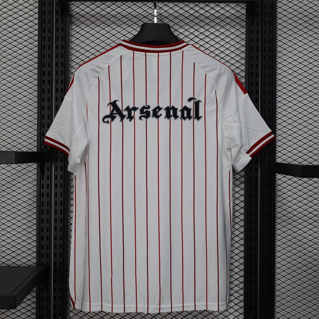 2025/2026 Arsenal Buttons Special Edition White Football Shirt 1:1 Thai Quality:football jersey mysite: unitedjerseyfootball 邓江浪:football