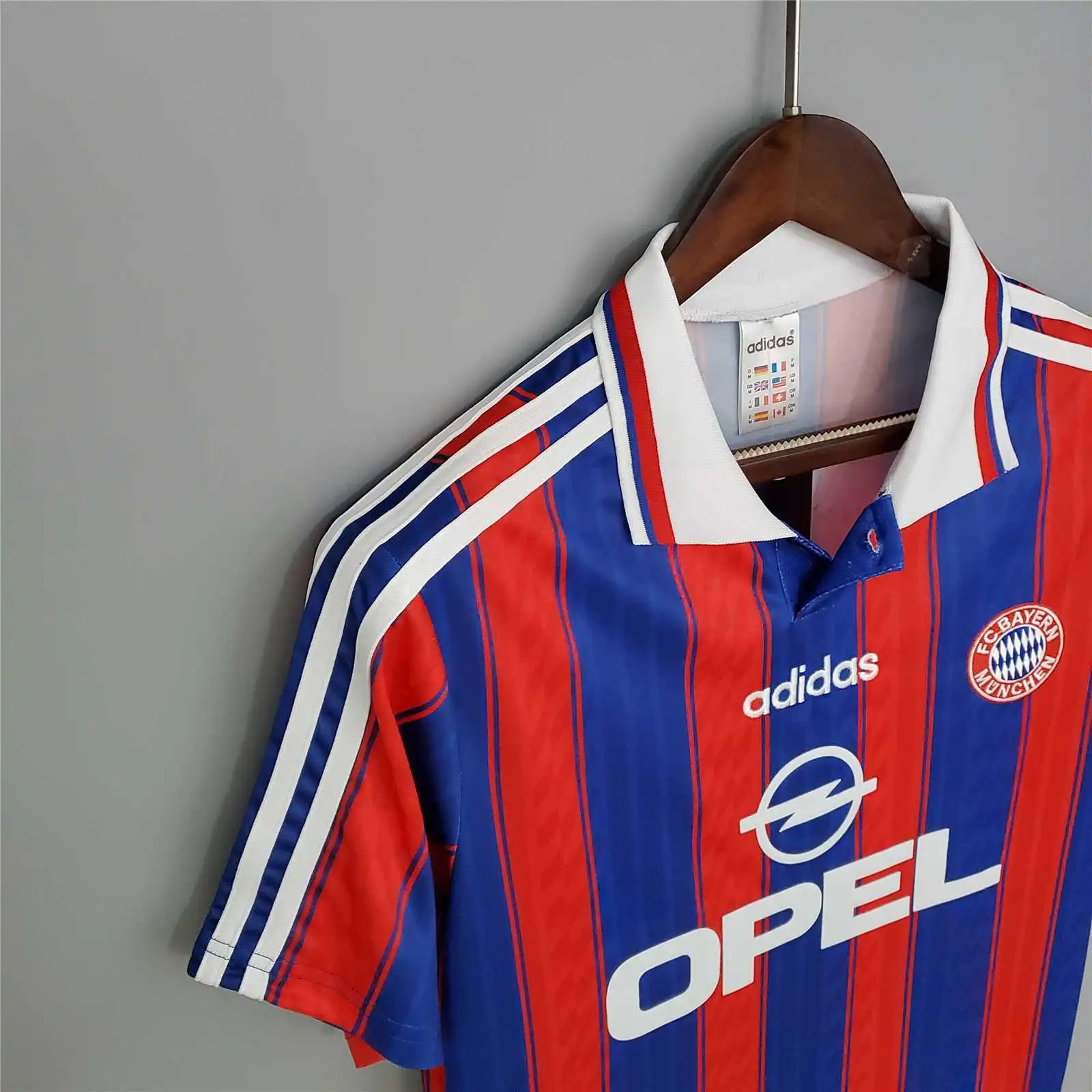 95-97 Bayern Munich Home soccer jersey-Retro version: Ajax 24-25 Home Stadium Jersey - Fans Version mysite: Adidas luxuryfootballshirts.com: https://www.luxuryfootballshirts.com/