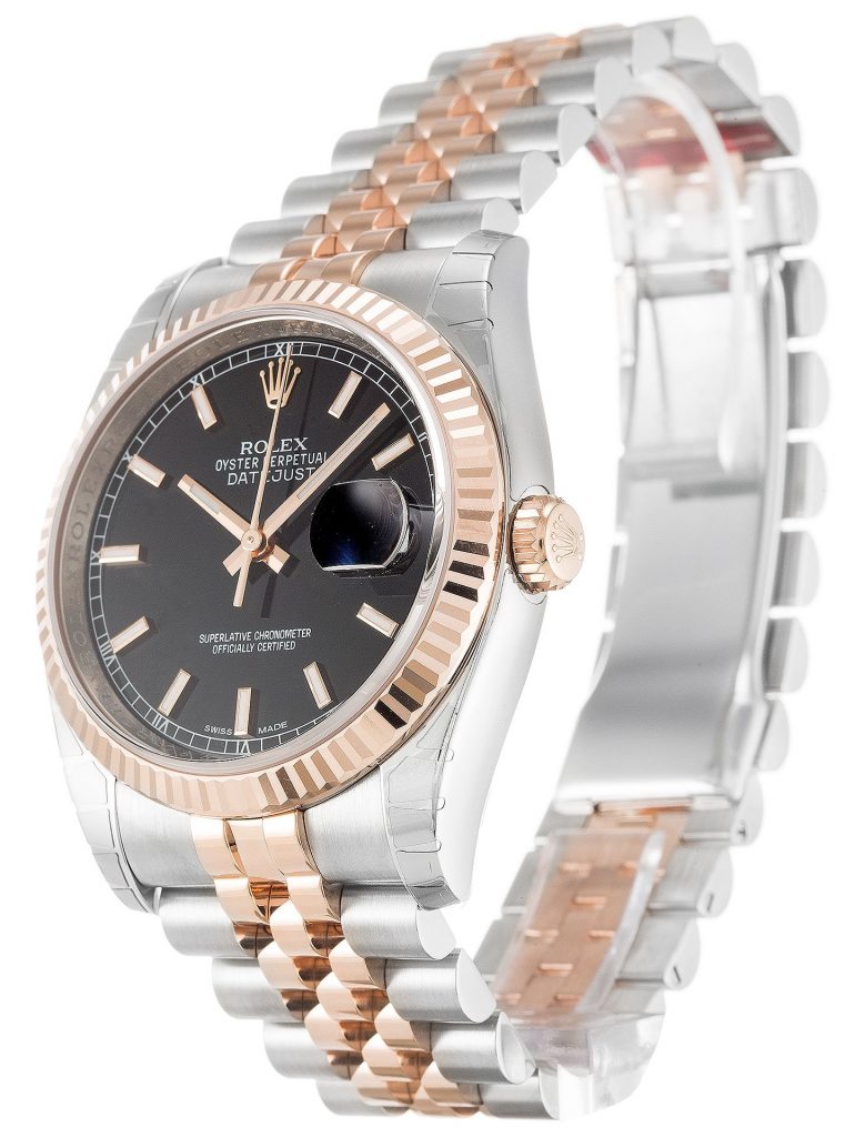 Replica Rolex Lady-Datejust 36mm Rose Dial 179171-fasswatch