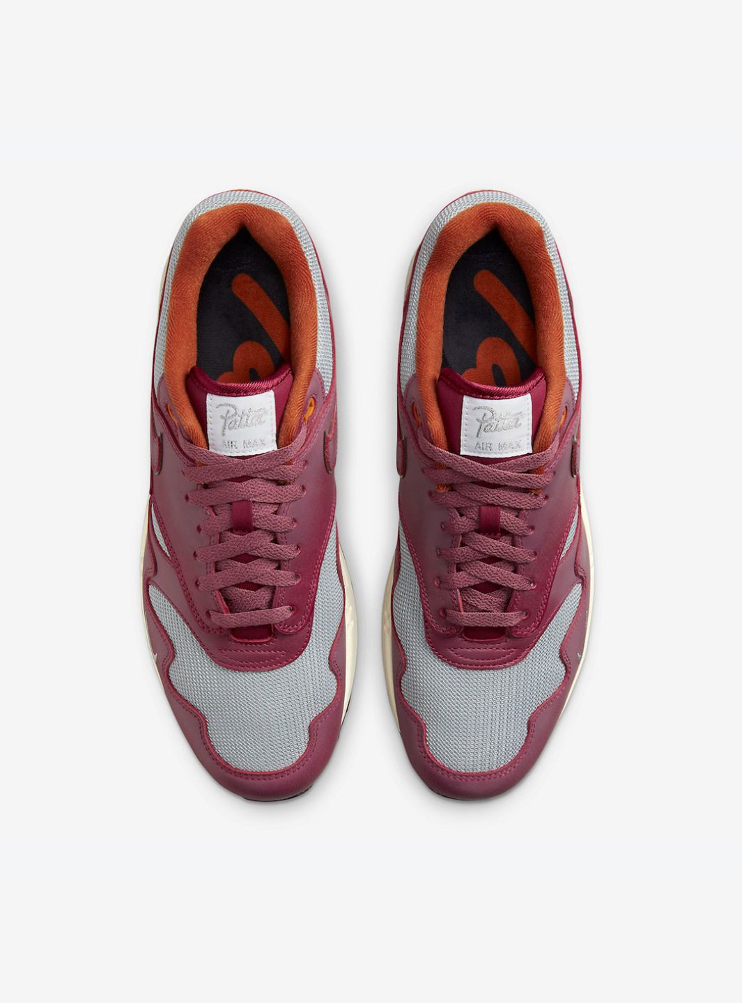 Nike Air Max 1 Patta Waves Rush Maroon、NIKE、Cacoeks