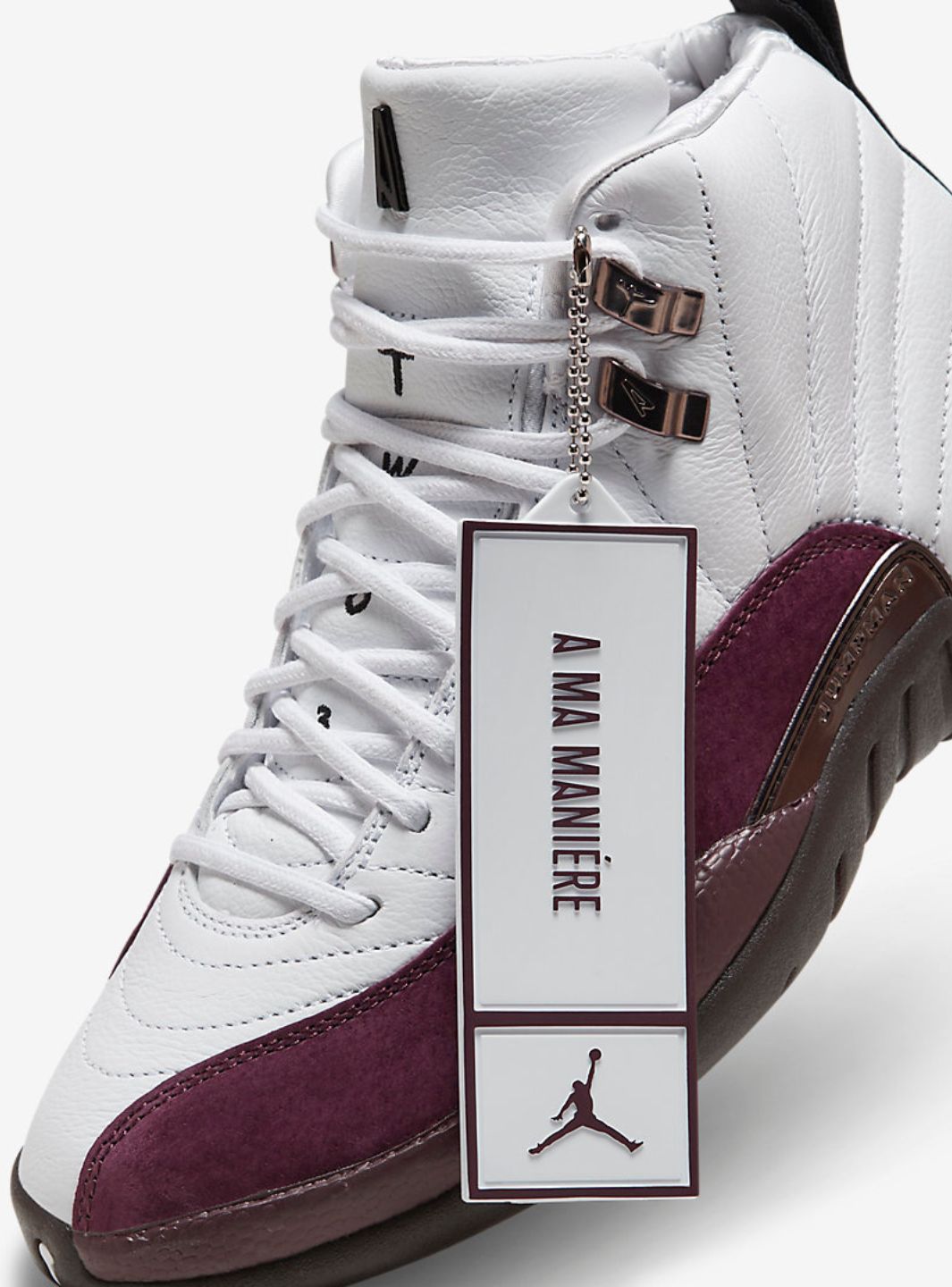 Air Jordan 12 Retro SP A Ma Maniére White、JORDAN、Cacoeks